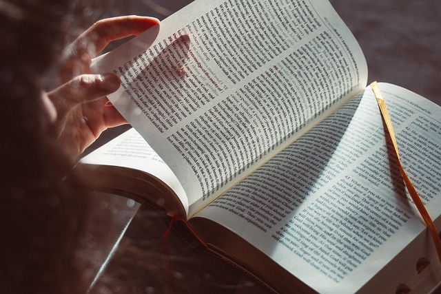 adults reading philosophy books library